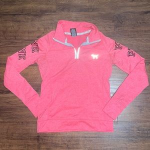 Victoria’s Secret PINK Quarter-Zip Pullover